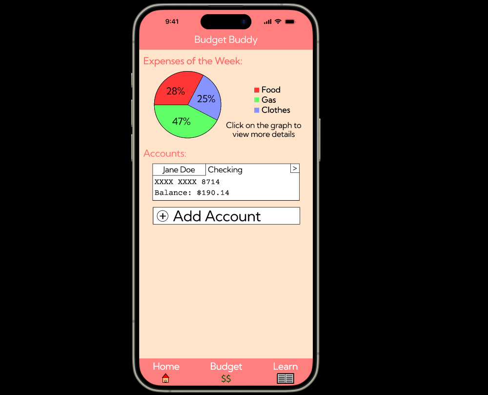 Budget Buddy App Prototype